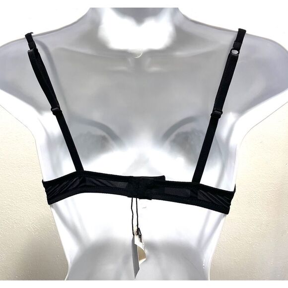 RITRATTI Milano DREAM UNDERWIRE BRA MACRAME Black Underwire Women’s Bra 34 B - Picture 11 of 11